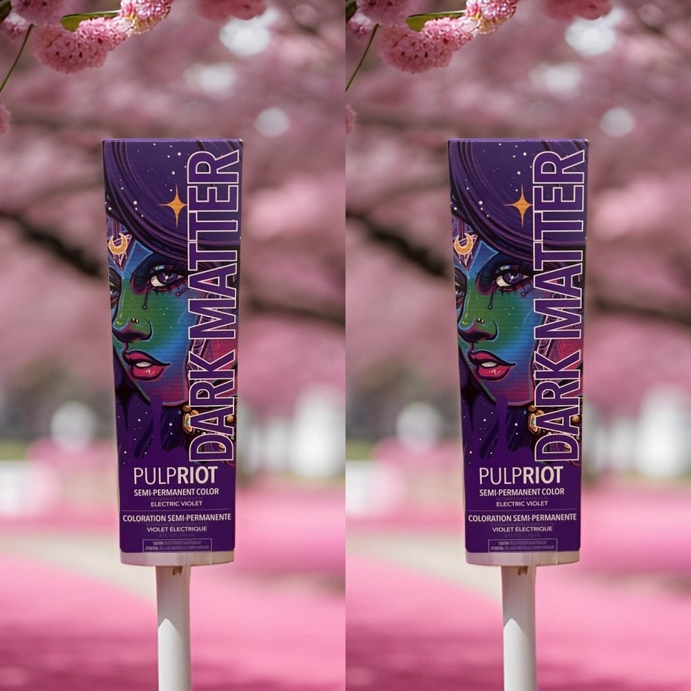 Pulp Riot Semi Permanent Hair Color Dark Matter 4 oz - 2 units